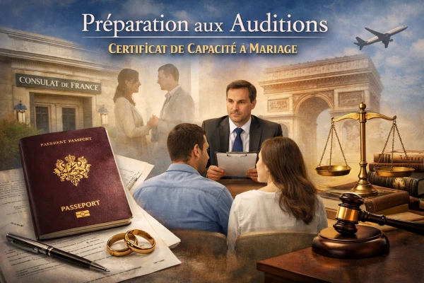 Auditions capacité mariage