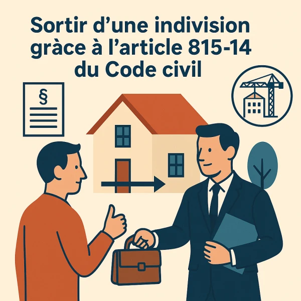 Sortir d'une indivision en droit