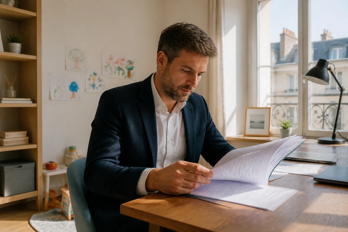 Avocat résidence alternée enfants Nantes