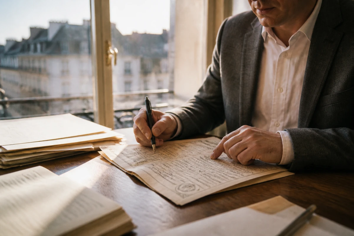 Transcription acte mariage nantes
